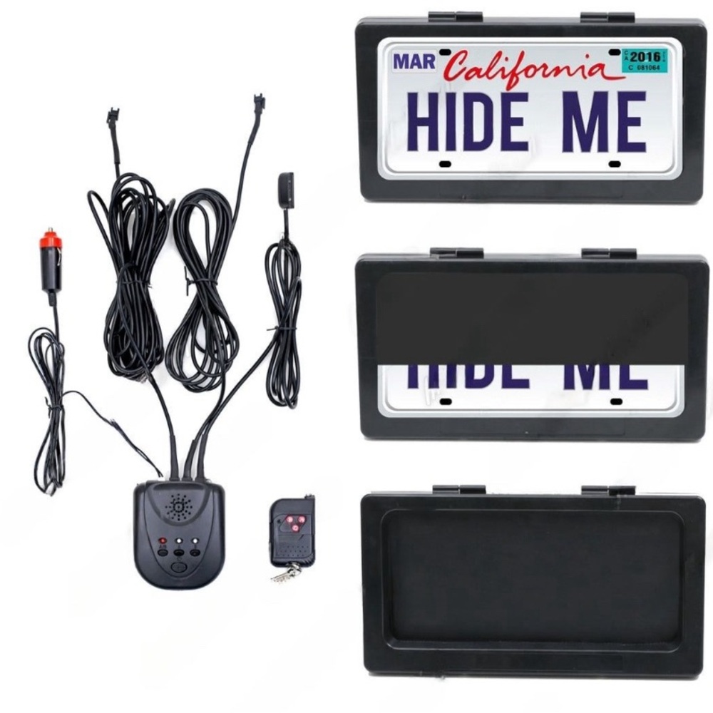 Electronic License Plate Cover NEW